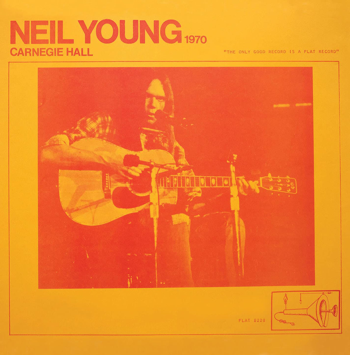 Neil Young – Carnegie Hall 1970 vinyl record cover