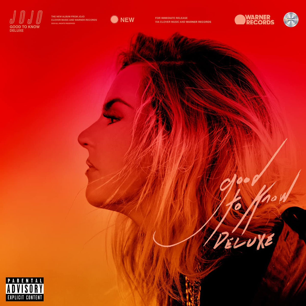 Jojo – GOOD TO KNOW (DELUXE) by JOJO vinyl record cover