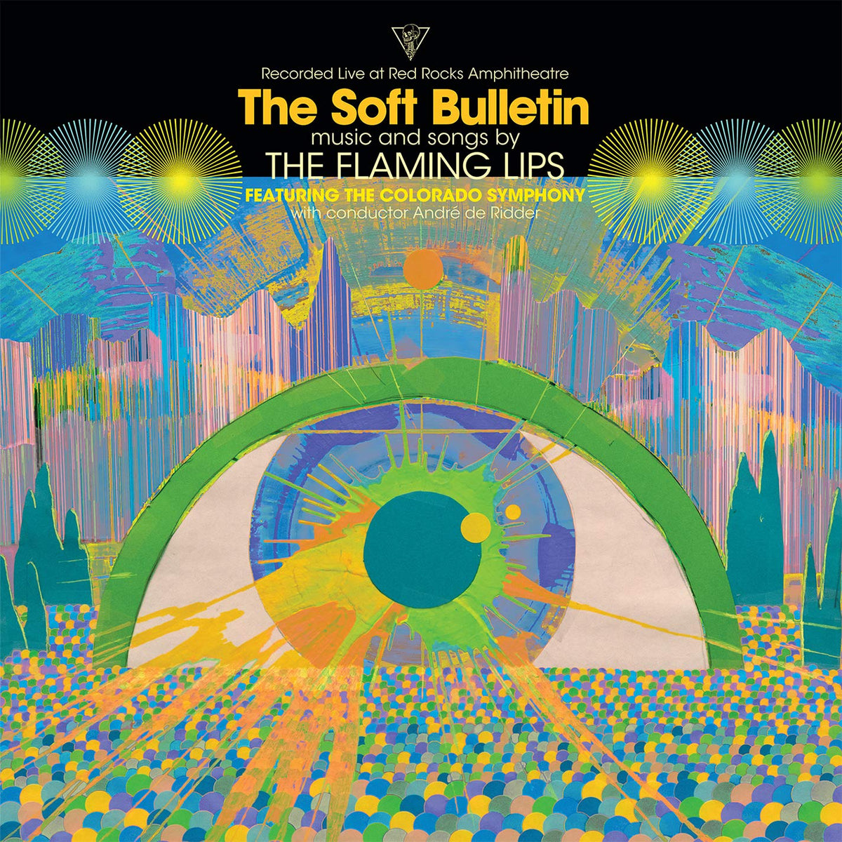 The Flaming Lips – Soft Bulletin: Live At Red Rocks (Feat. The Colorado Symphony & A vinyl record cover