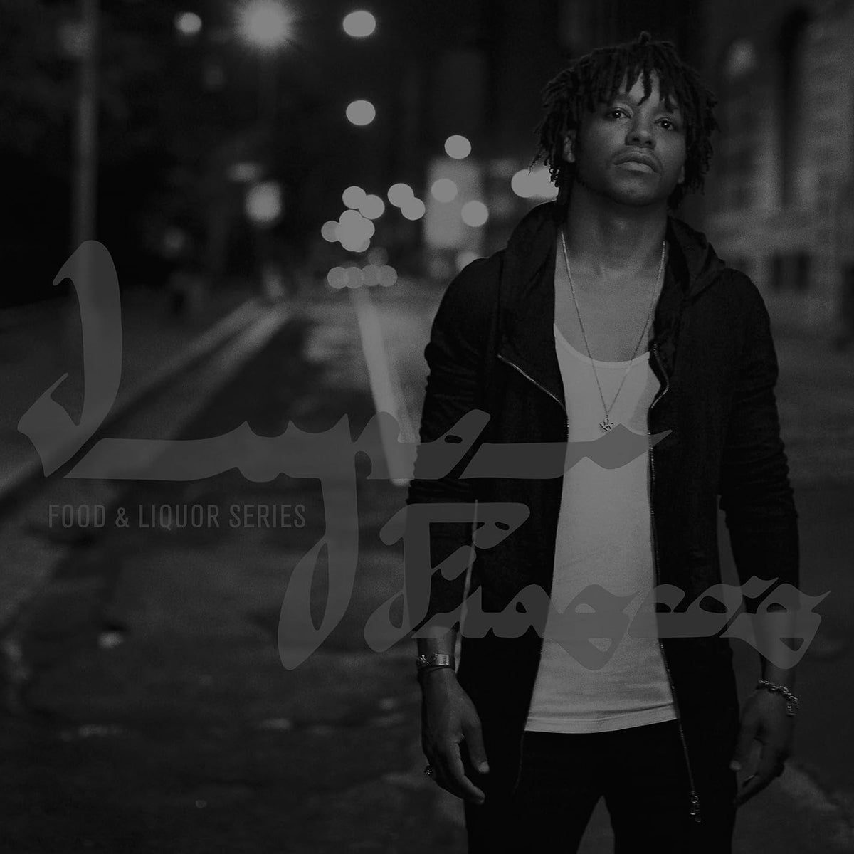 Lupe Fiasco – LUPE FIASCO'S FOOD & LIQUOR SERIES (RSD21)-PURPLE, SILVER & CLEAR by LUPE FIASCO vinyl record cover