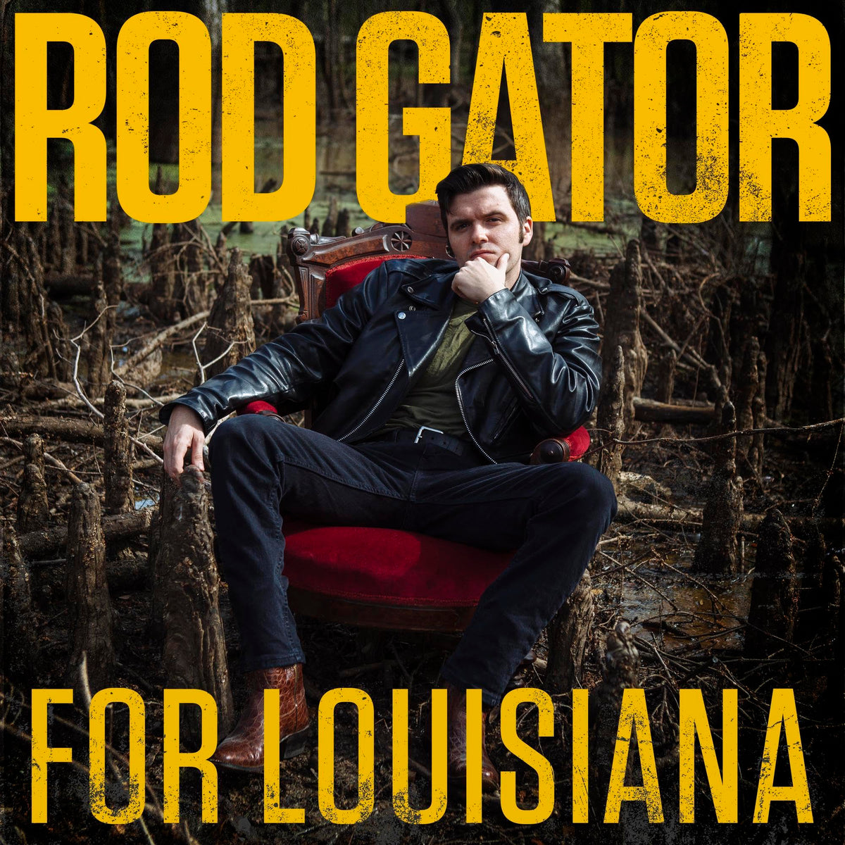 Rod Gator – For Louisiana vinyl record cover