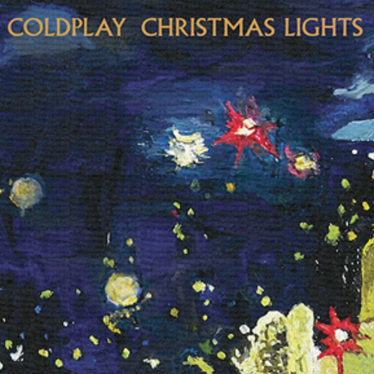 Coldplay – CHRISTMAS LIGHTS by COLDPLAY vinyl record cover