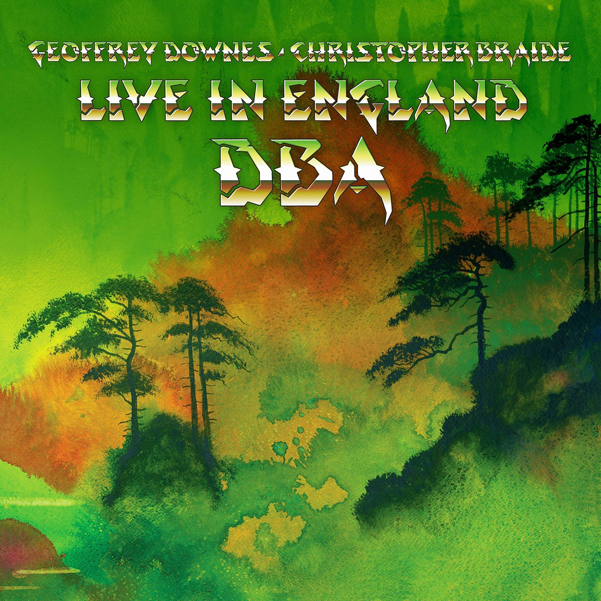 Downes Braide Association – Live in England vinyl record cover