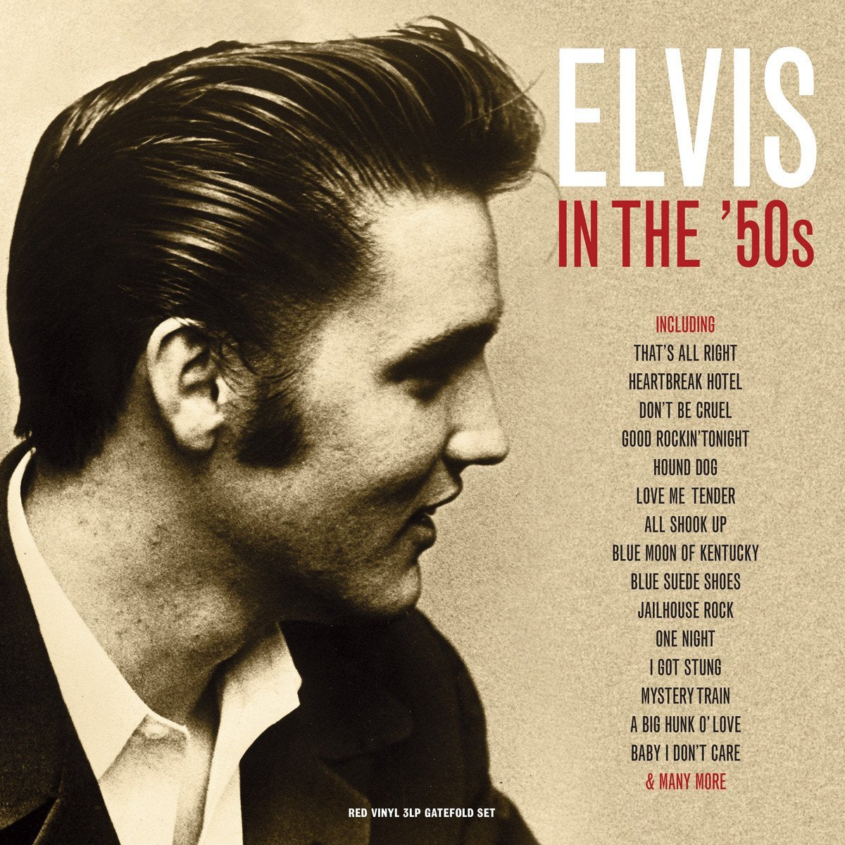 Elvis Presley – Elvis in the '50s vinyl record cover