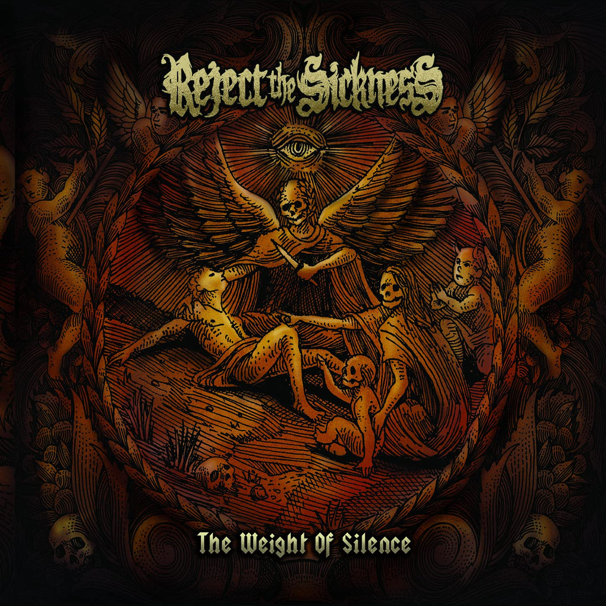 Reject the Sickness – The Weight of Silence vinyl record cover