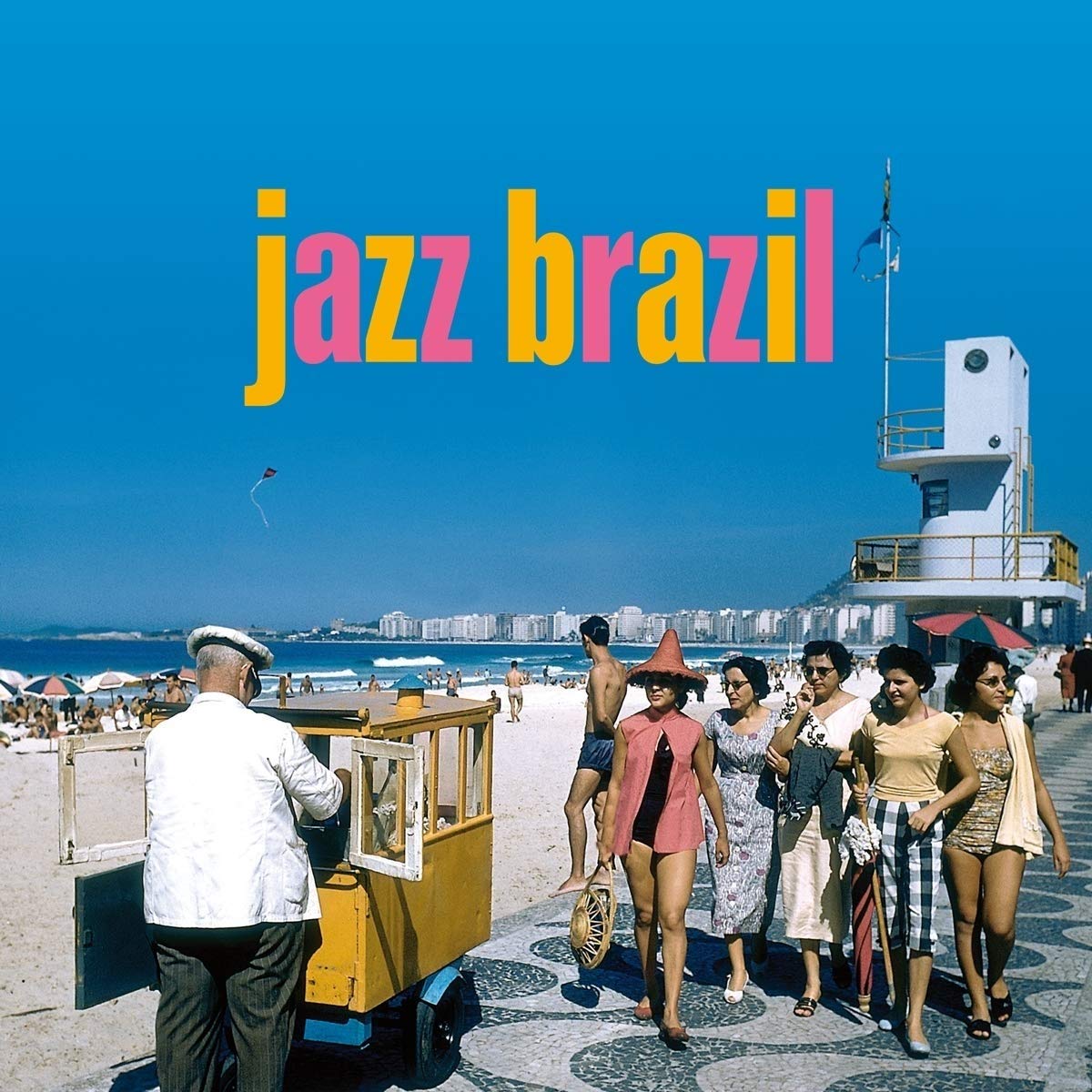 Various Artists – Jazz Brazil (Jazz Bossa Nova Hits In Deluxe Gatefold Edition) vinyl record cover
