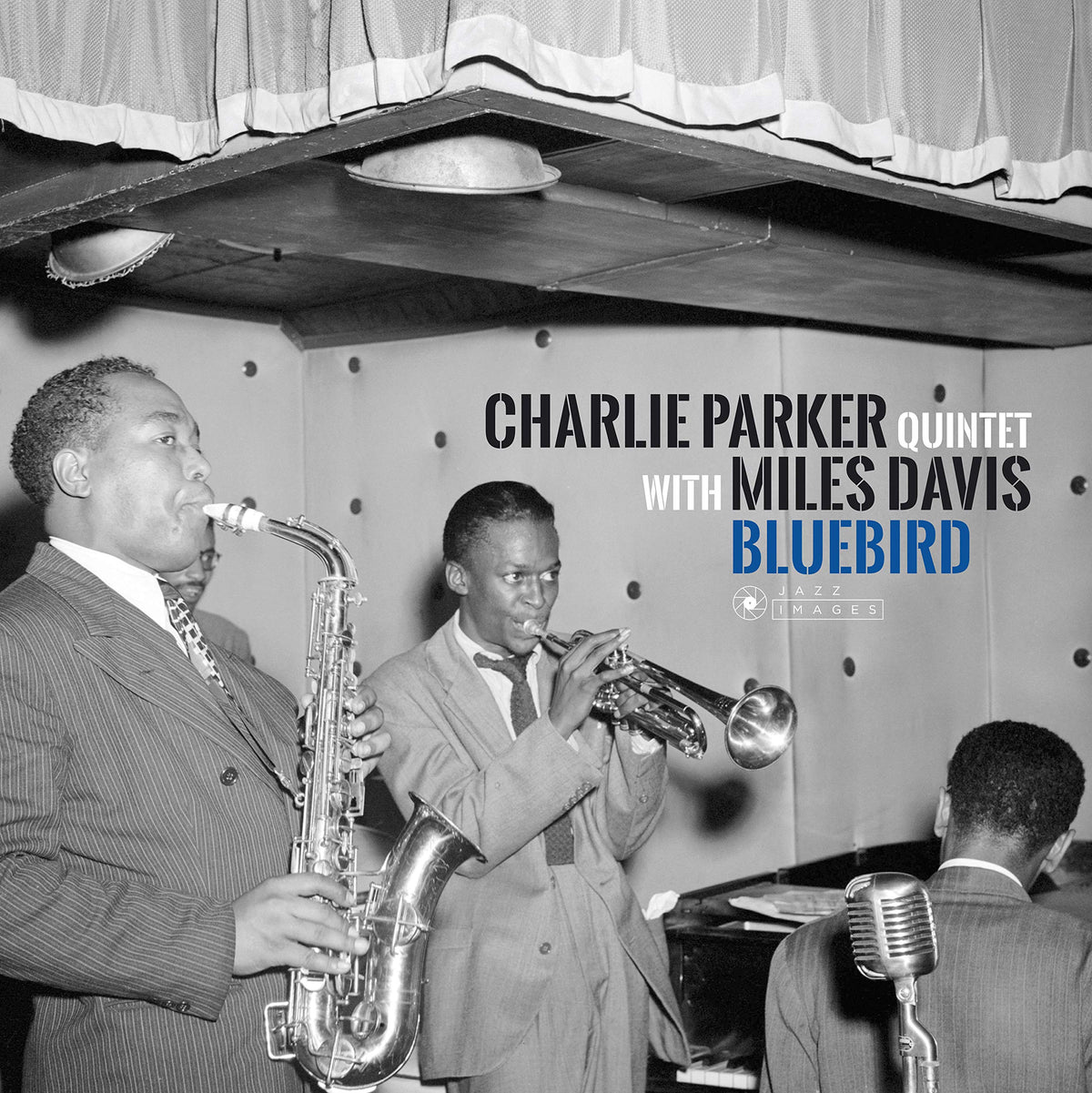 Charlie Parker Quintet & Miles Davis – Bluebird vinyl record cover