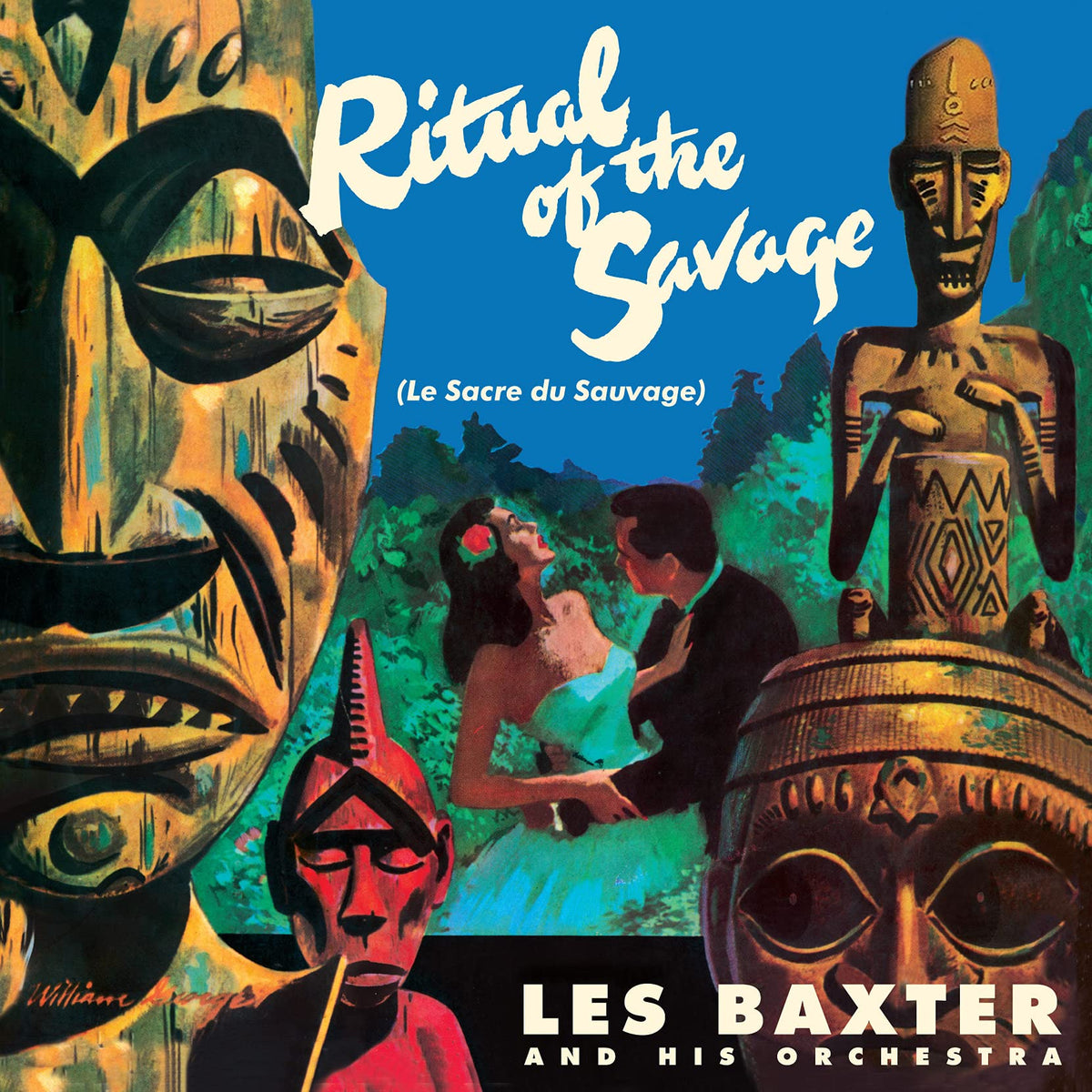 Les Baxter and His Orchestra – Ritual of the Savage vinyl record cover