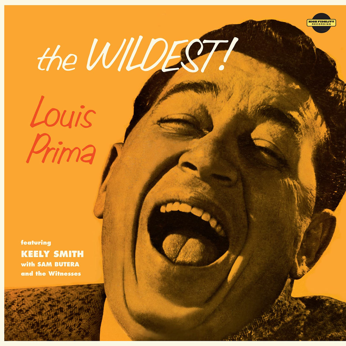 Louis Prima – The Wildest! vinyl record cover