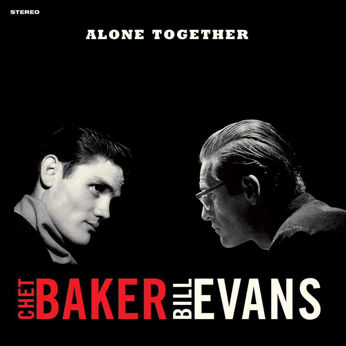 Chet Baker/Bill Evans – Alone Together vinyl record cover