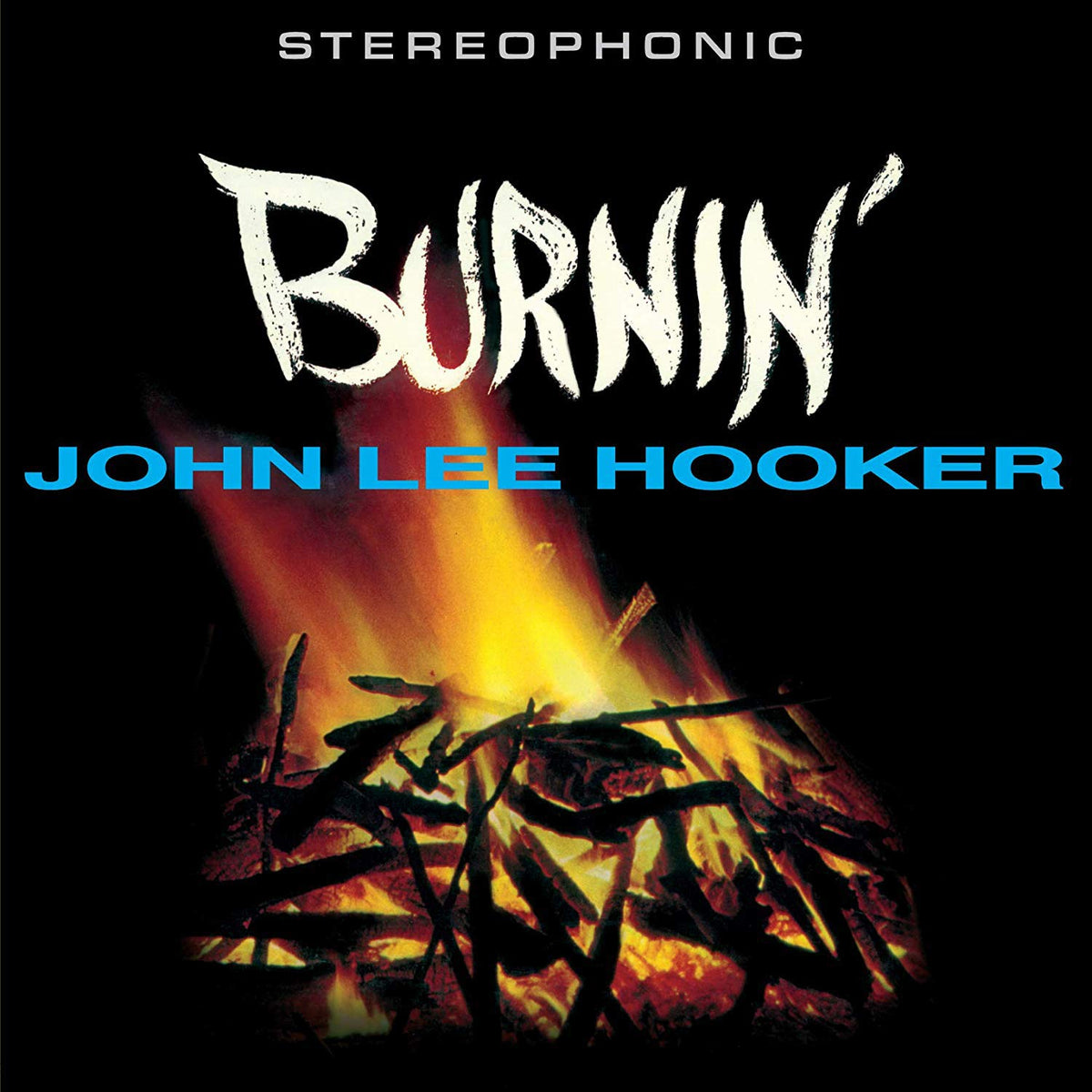 John Lee Hooker – Burnin' vinyl record cover