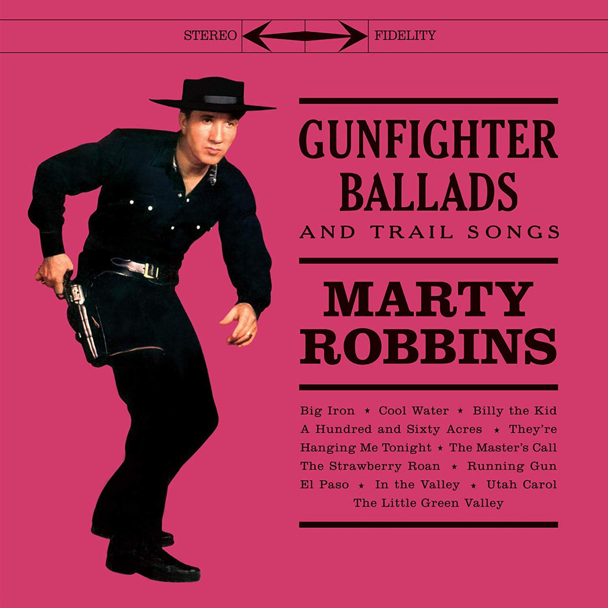 Marty Robbins – Gunfighter Ballads and Trail Songs vinyl record cover