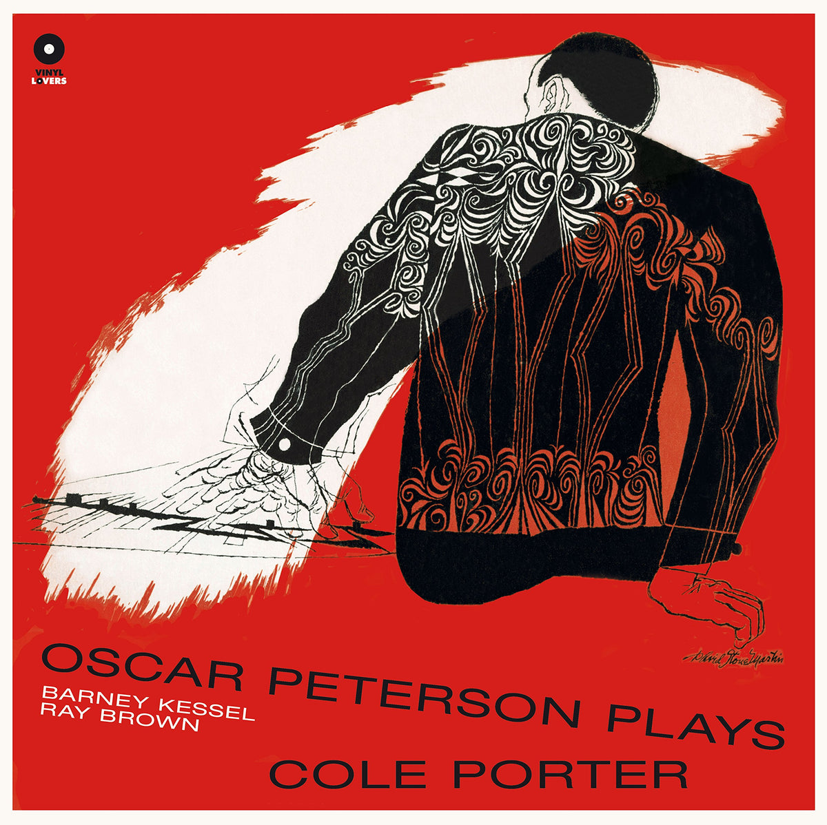 Oscar Peterson – Oscar Peterson Plays Cole Porter vinyl record cover