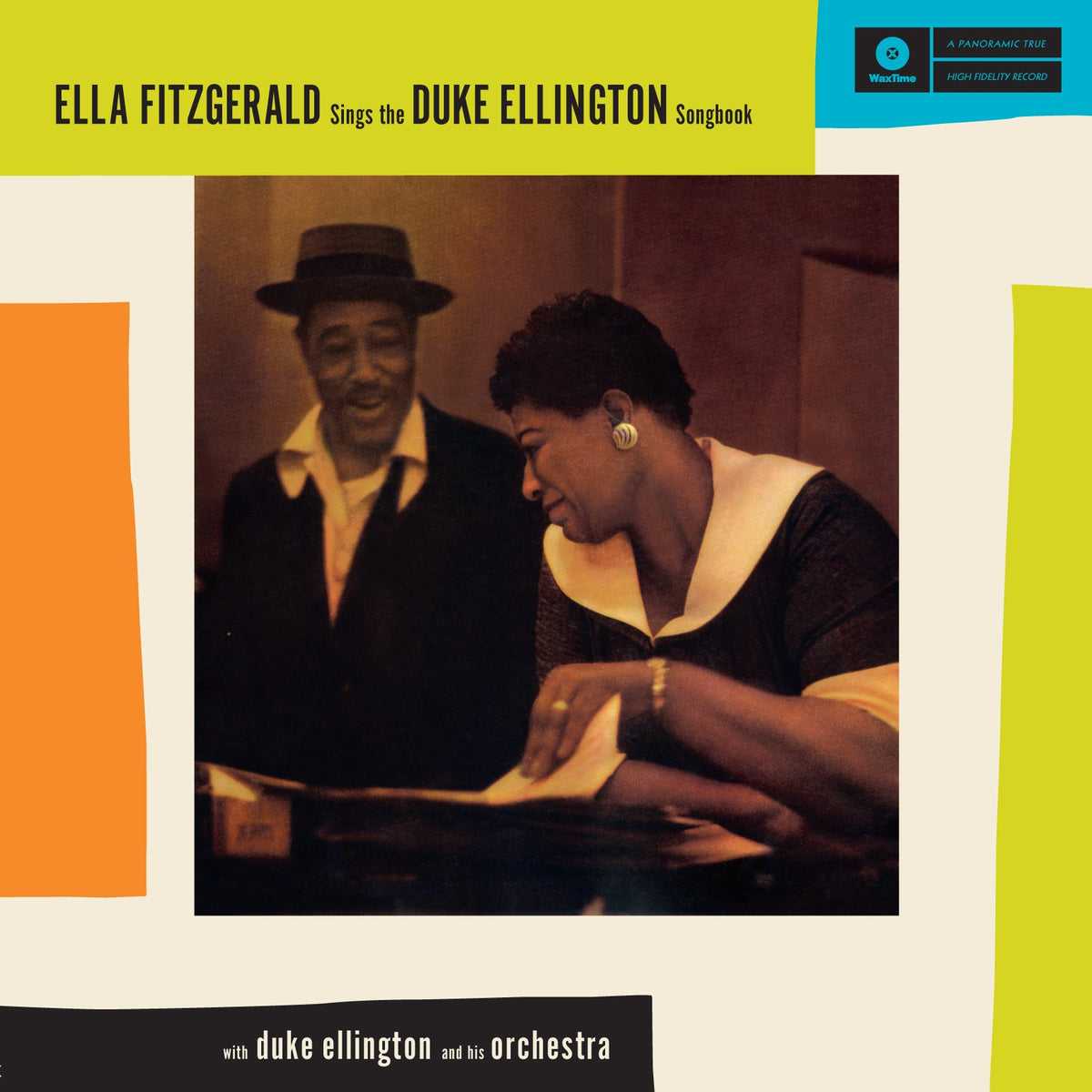 Ella Fitzgerald – Ella Fitzgerald Sings the Duke Ellington Songbook vinyl record cover