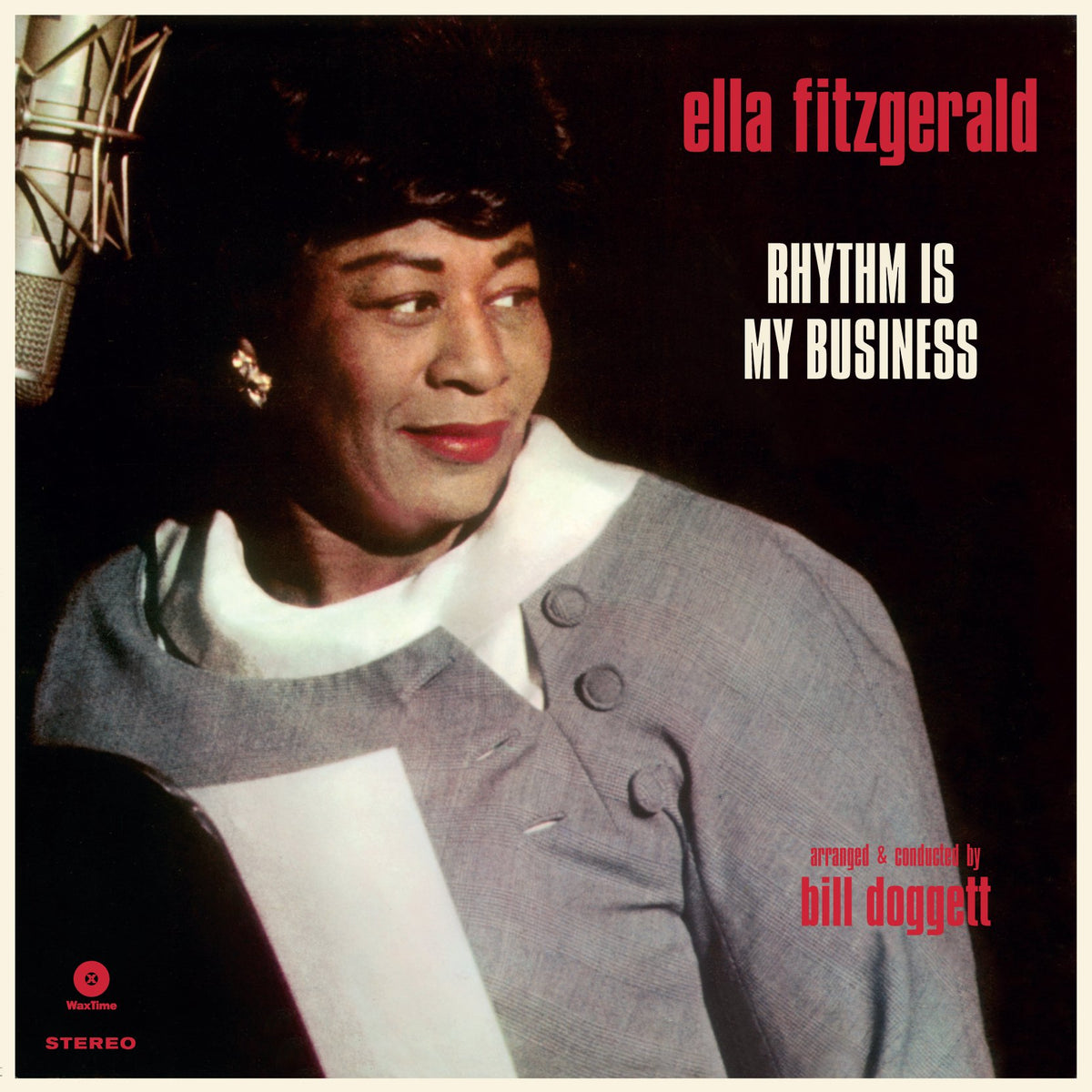 Ella Fitzgerald – Rhythm Is My Business vinyl record cover