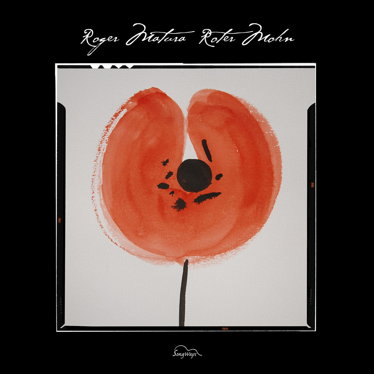 Roger Matura – Roter Mohn vinyl record cover