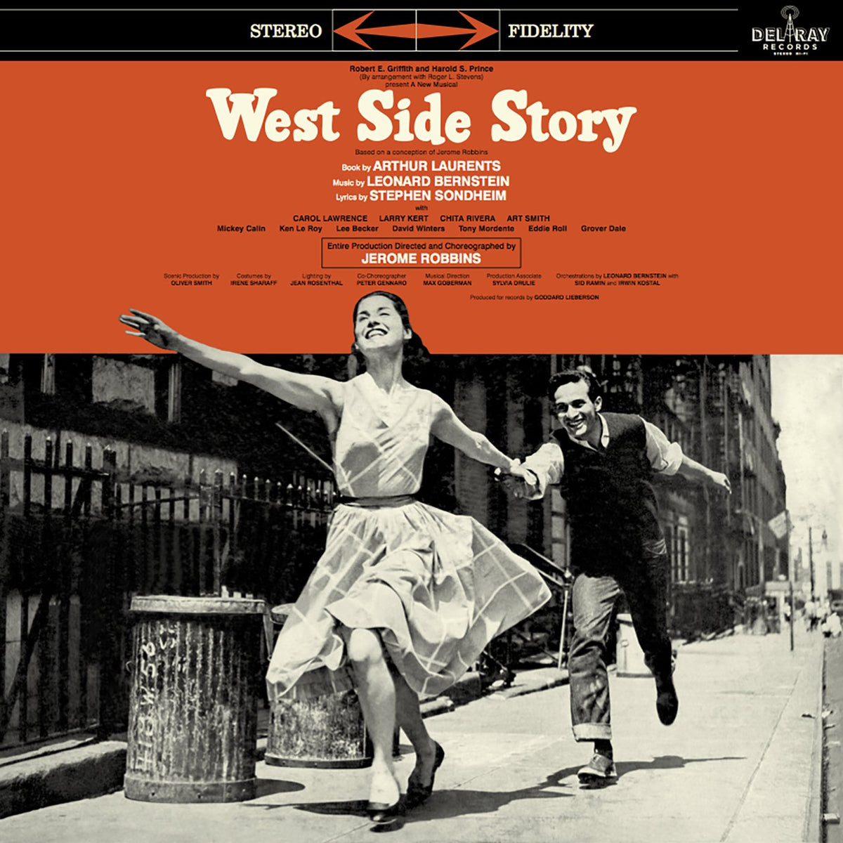 Leonard Bernstein – West Side Story vinyl record cover