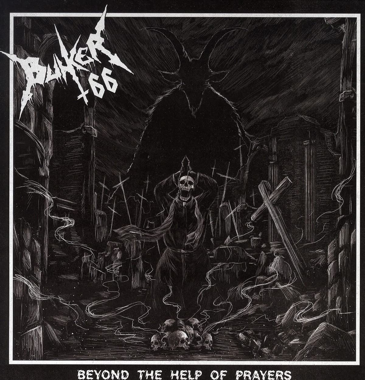 Bunker 66 – Beyond the Help of Prayers vinyl record cover