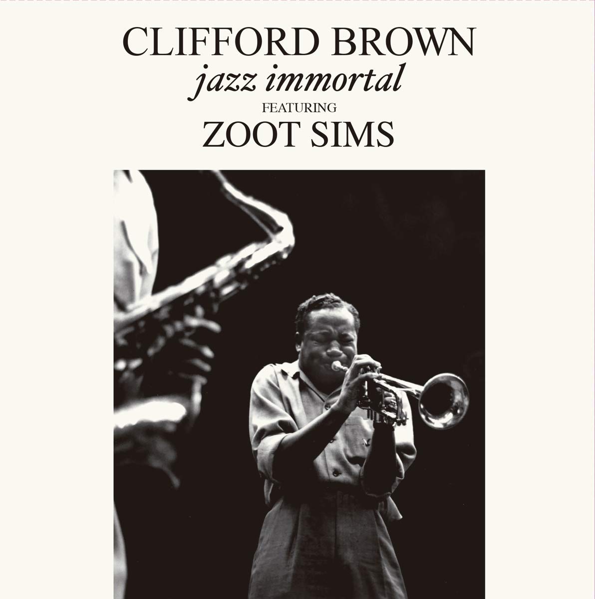 Clifford Brown & Zoot Sims – Jazz Immortal vinyl record cover