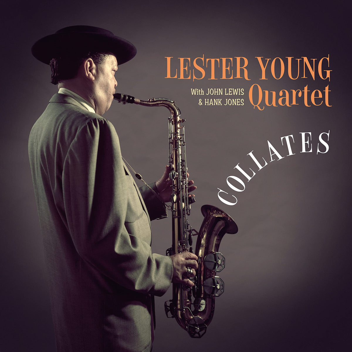 Lester Young Quartet with John Lewis & Hank Jones – Collates vinyl record cover