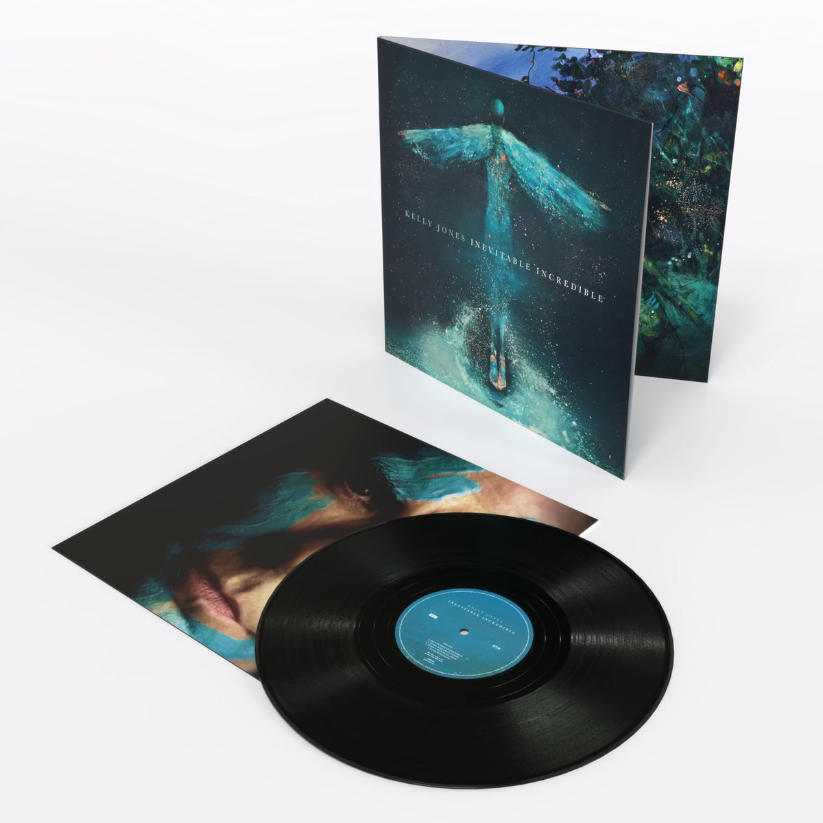 Kelly Jones – Inevitable Incredible vinyl record cover