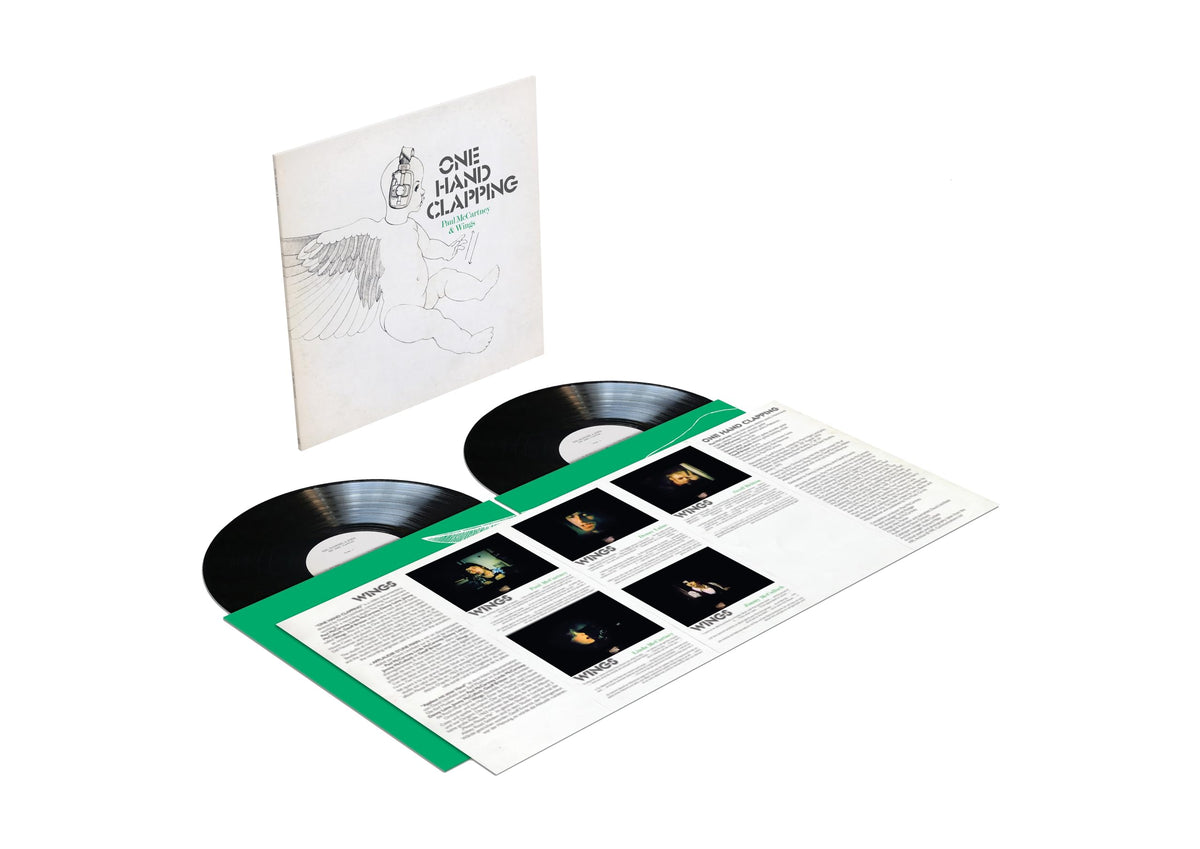Paul McCartney and Wings – One Hand Clapping vinyl record cover