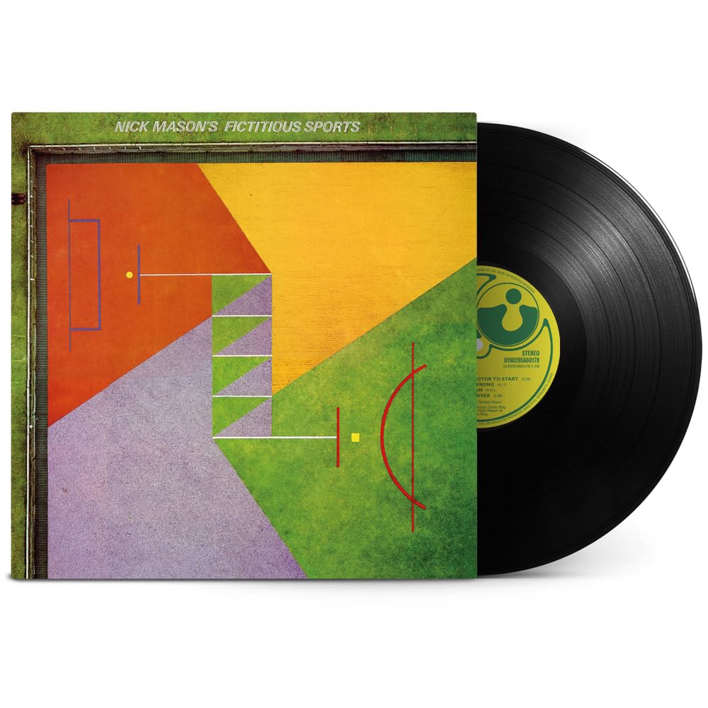 Nick Mason – Fictitious Sports vinyl record cover