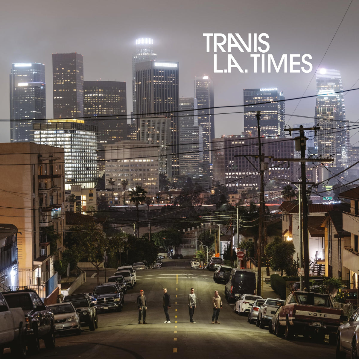 Travis – L.A. Times vinyl record cover