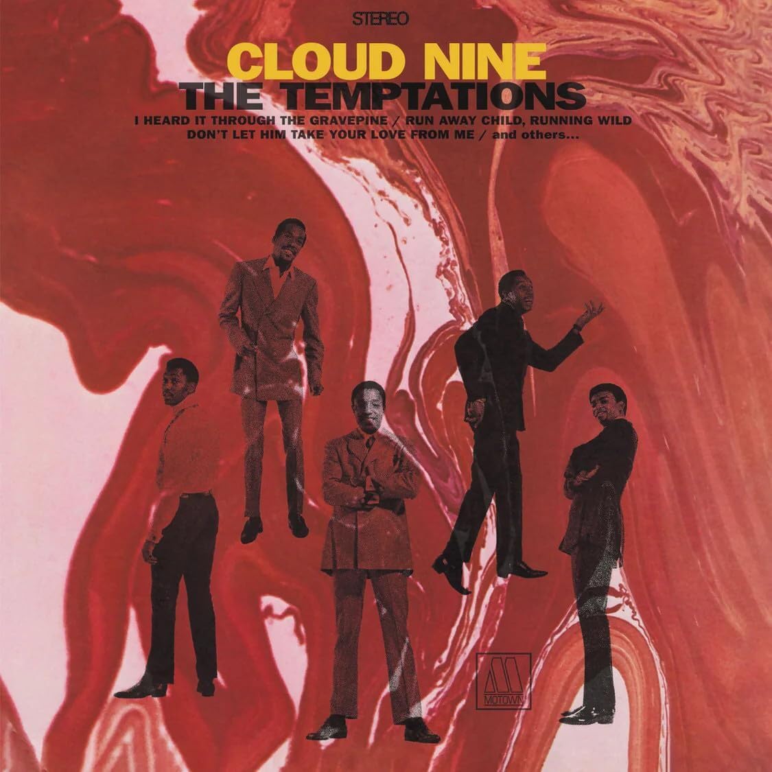 The Temptations – Cloud Nine vinyl record cover