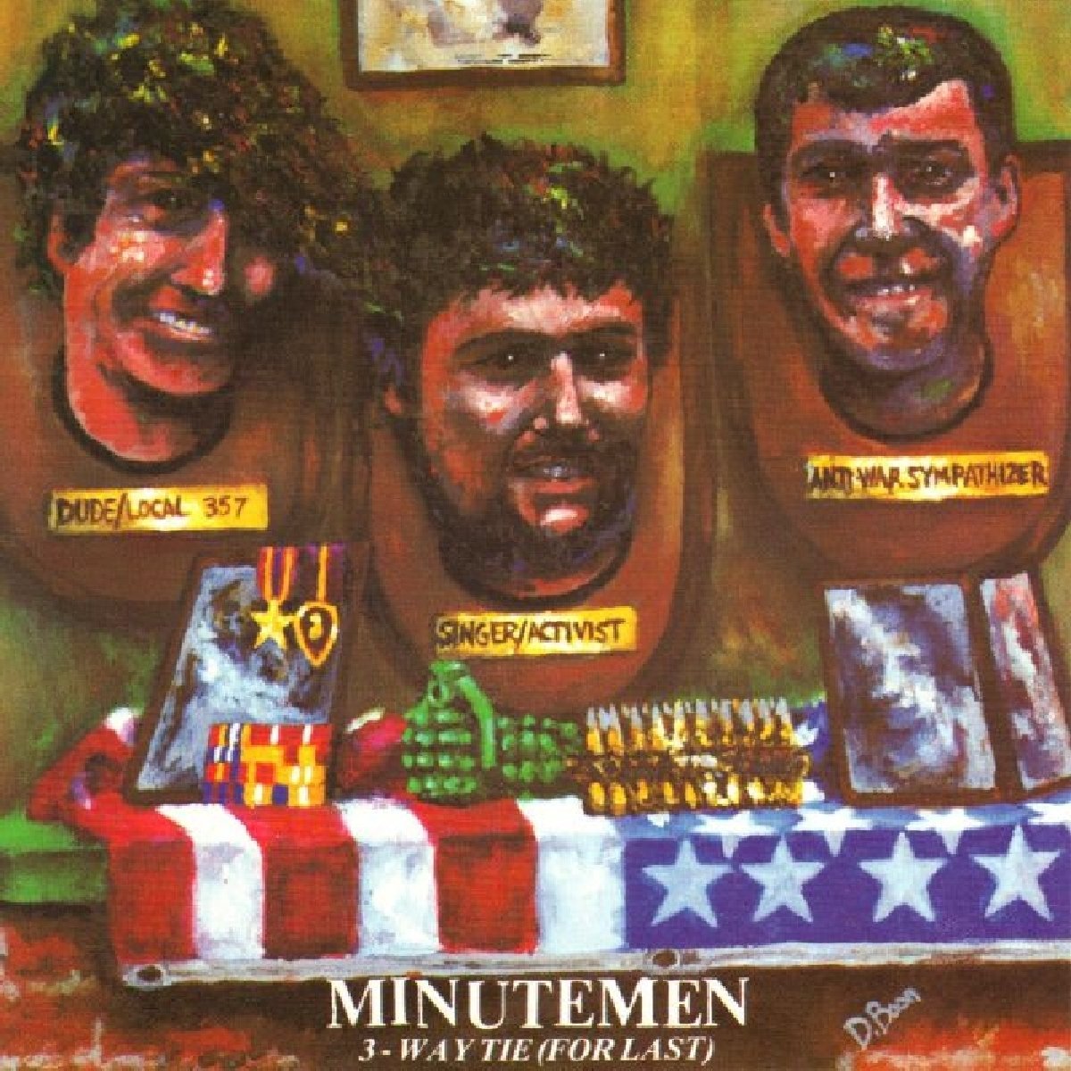 Minutemen – 3 Way Tie (For Last) vinyl record cover