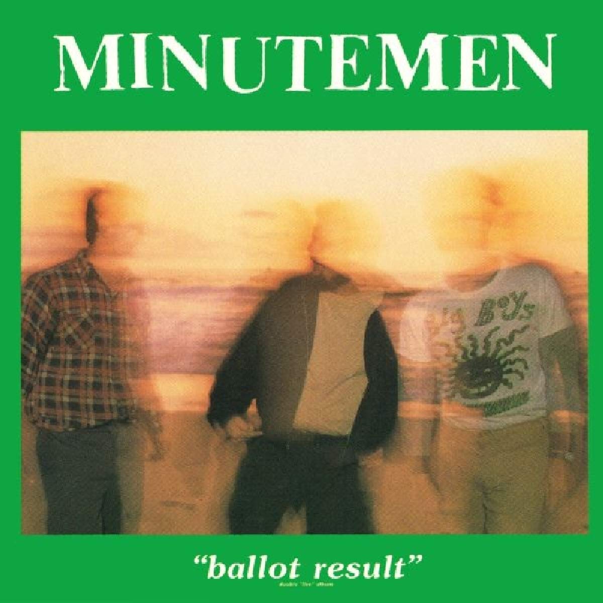 Minutemen – Ballot Result vinyl record cover