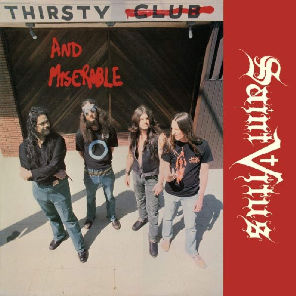 Saint Vitus – Thirsty And Miserable (LP) by Saint Vitus vinyl record cover