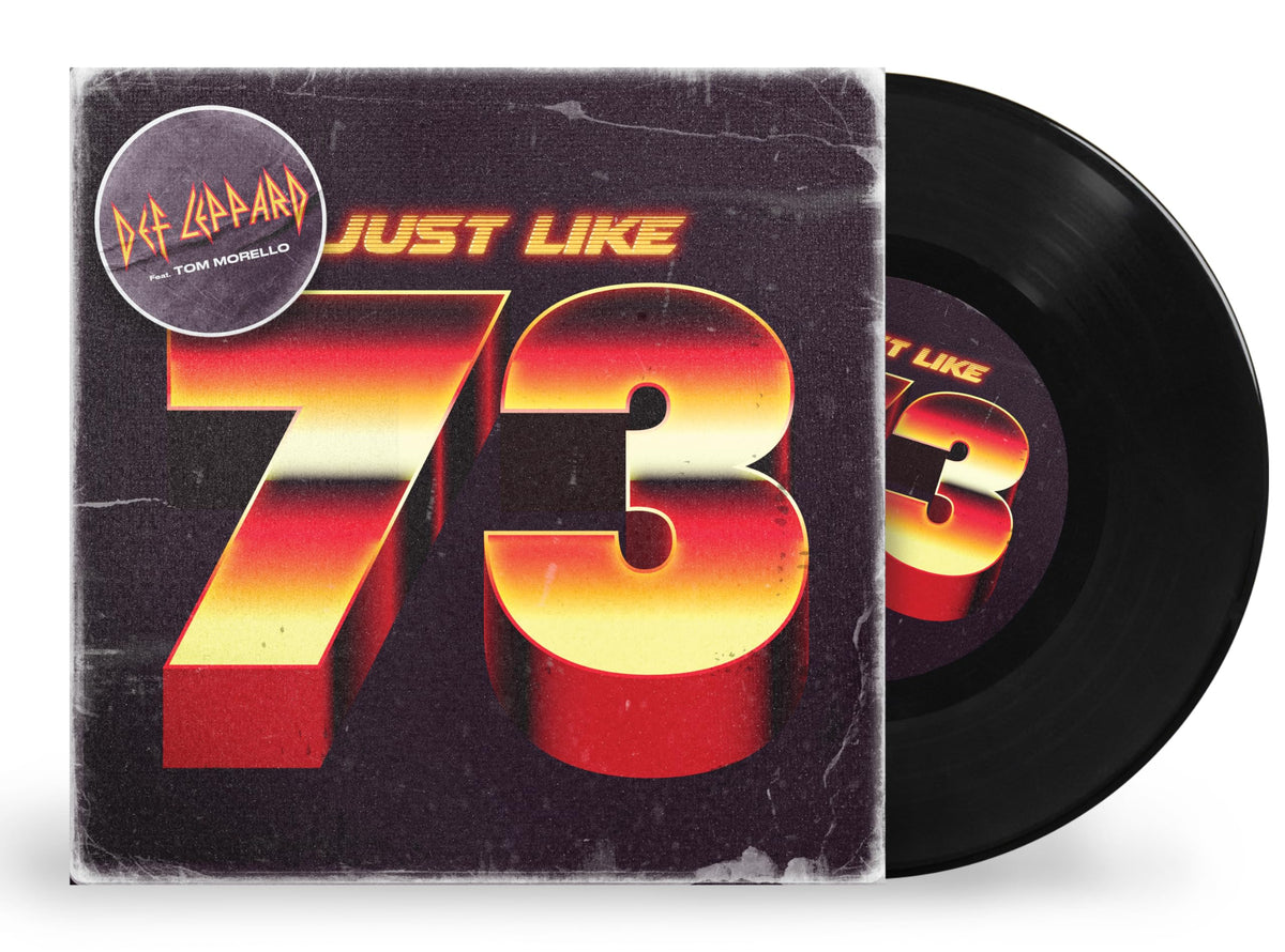 Def Leppard – JUST LIKE 73 (7 INCH VINYL)(LP) by DEF LEPPARD vinyl record cover