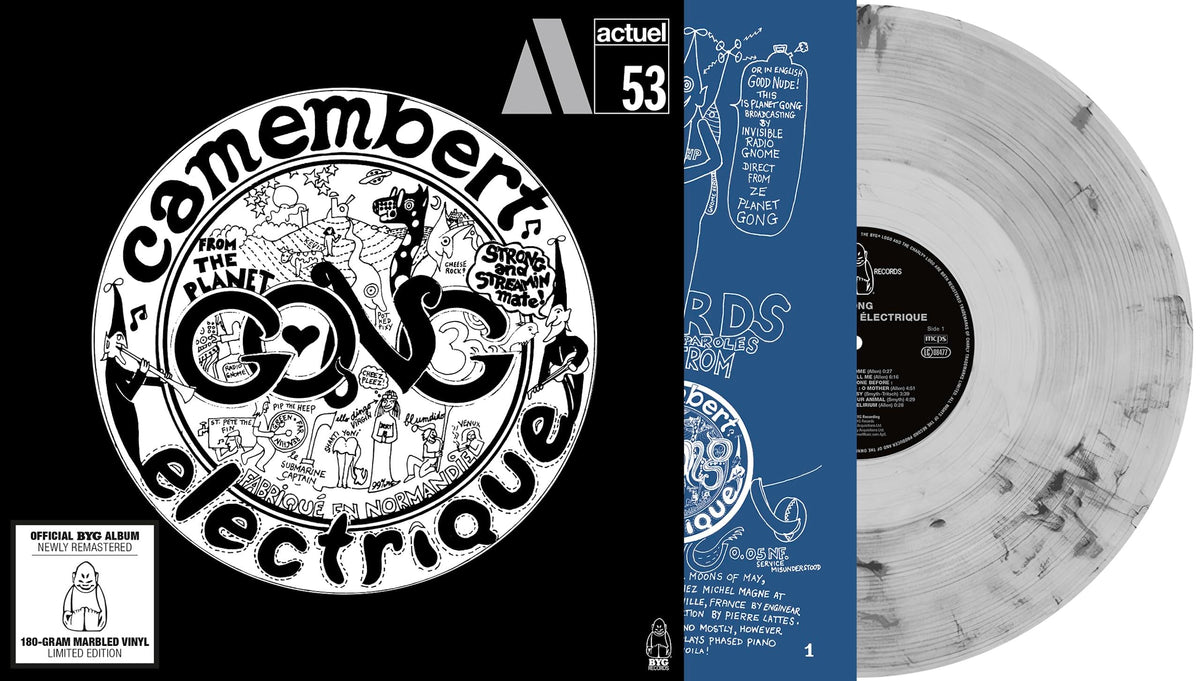Gong – Camembert Electrique vinyl record cover