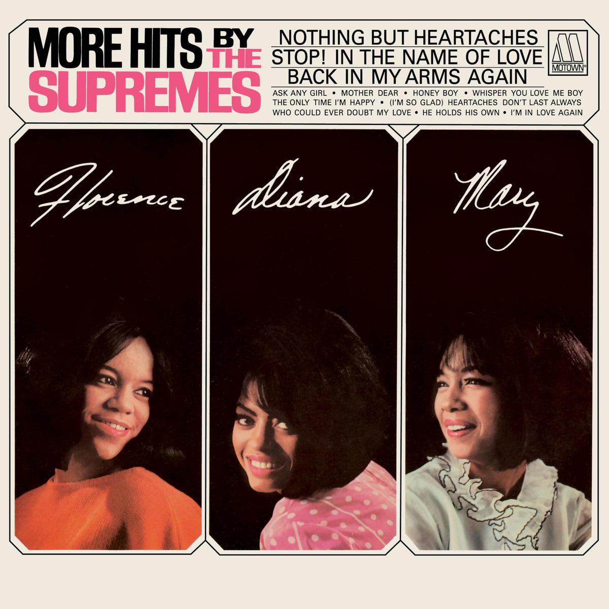 Supremes – More Hits By The Supremes vinyl record cover