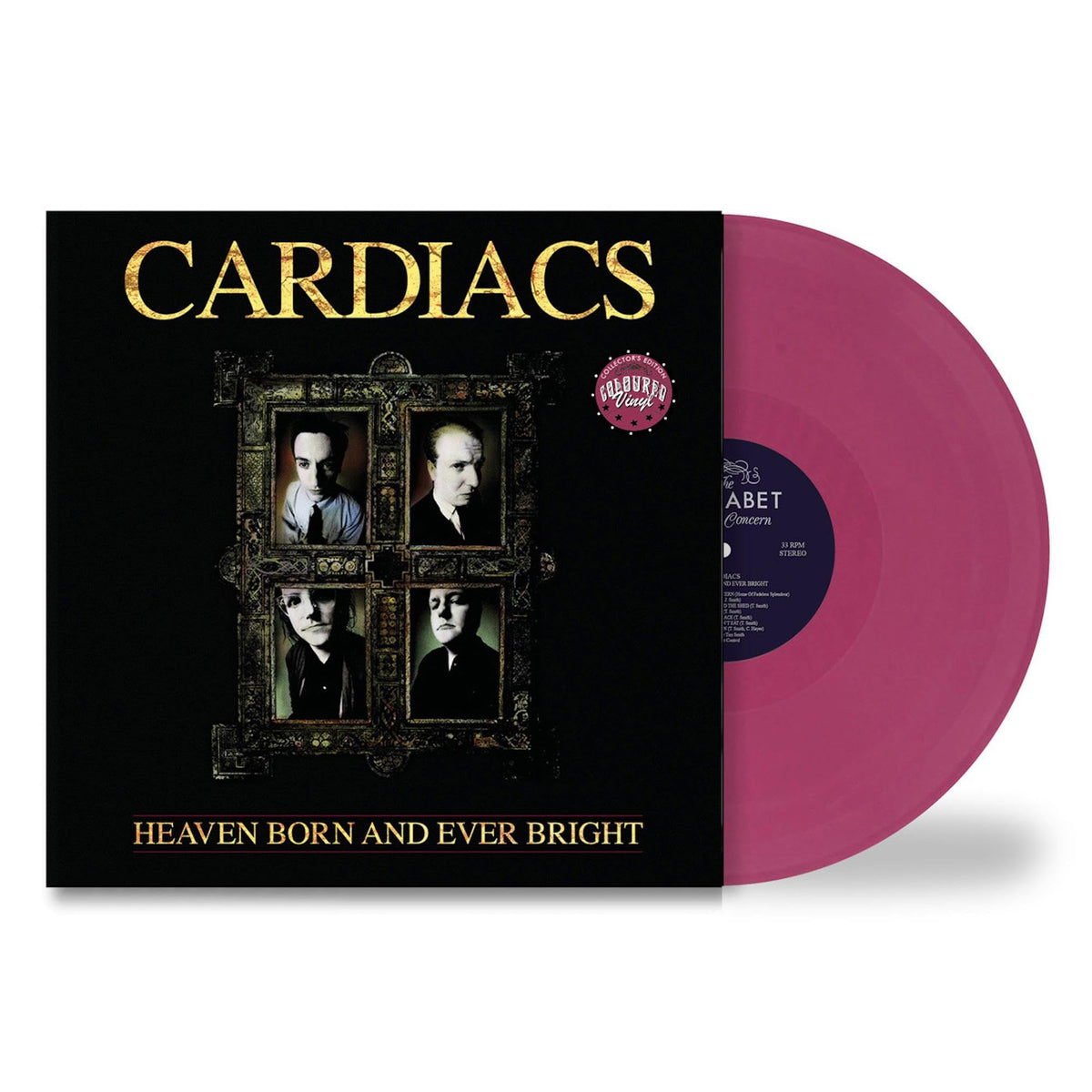 Cardiacs – Heaven Born and Ever Bright vinyl record cover