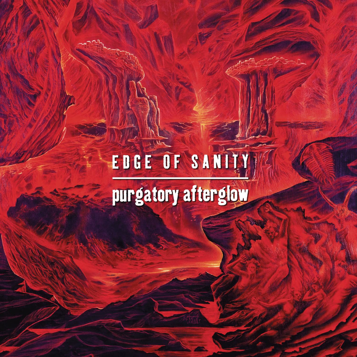 Edge of Sanity – Purgatory Afterglow vinyl record cover