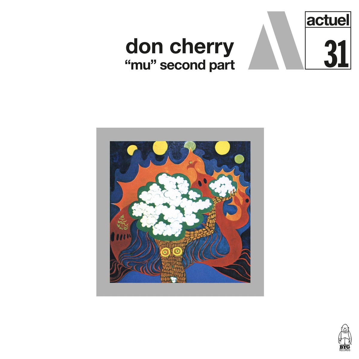 Don Cherry – Mu. Second Part (Marbled Vinyl) vinyl record cover