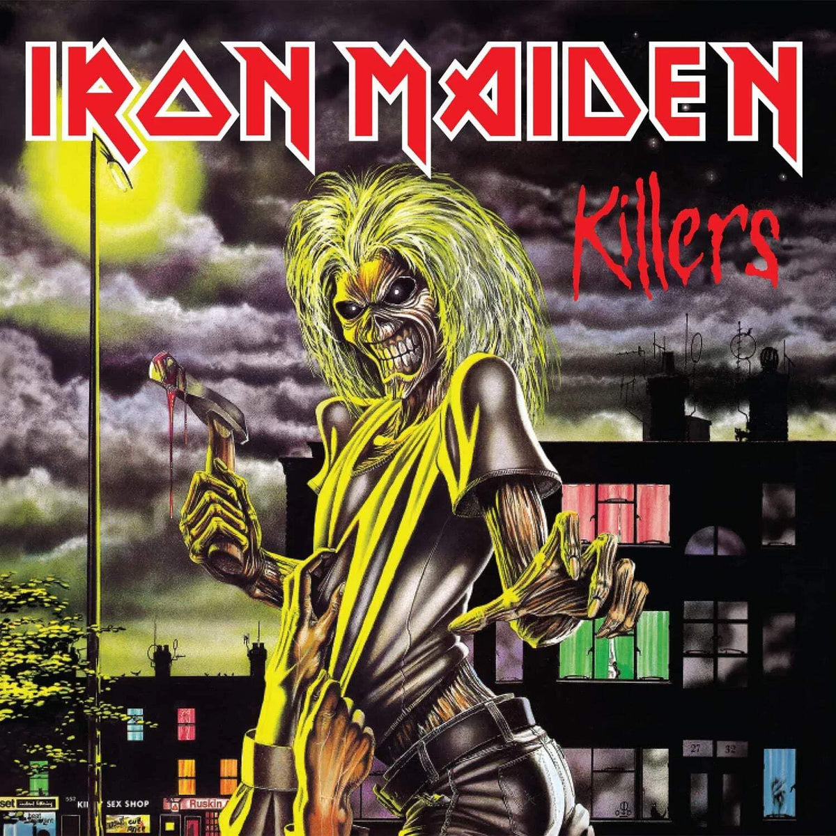 Iron Maiden – Killers vinyl record cover