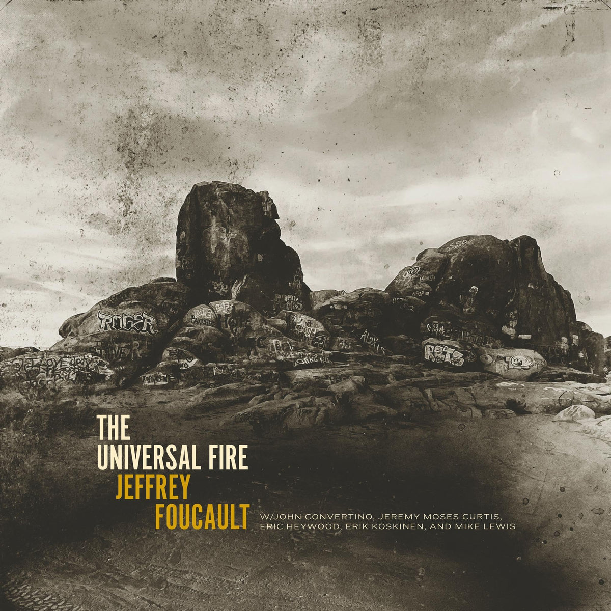 Jeffrey Foucault – The Universal Fire vinyl record cover