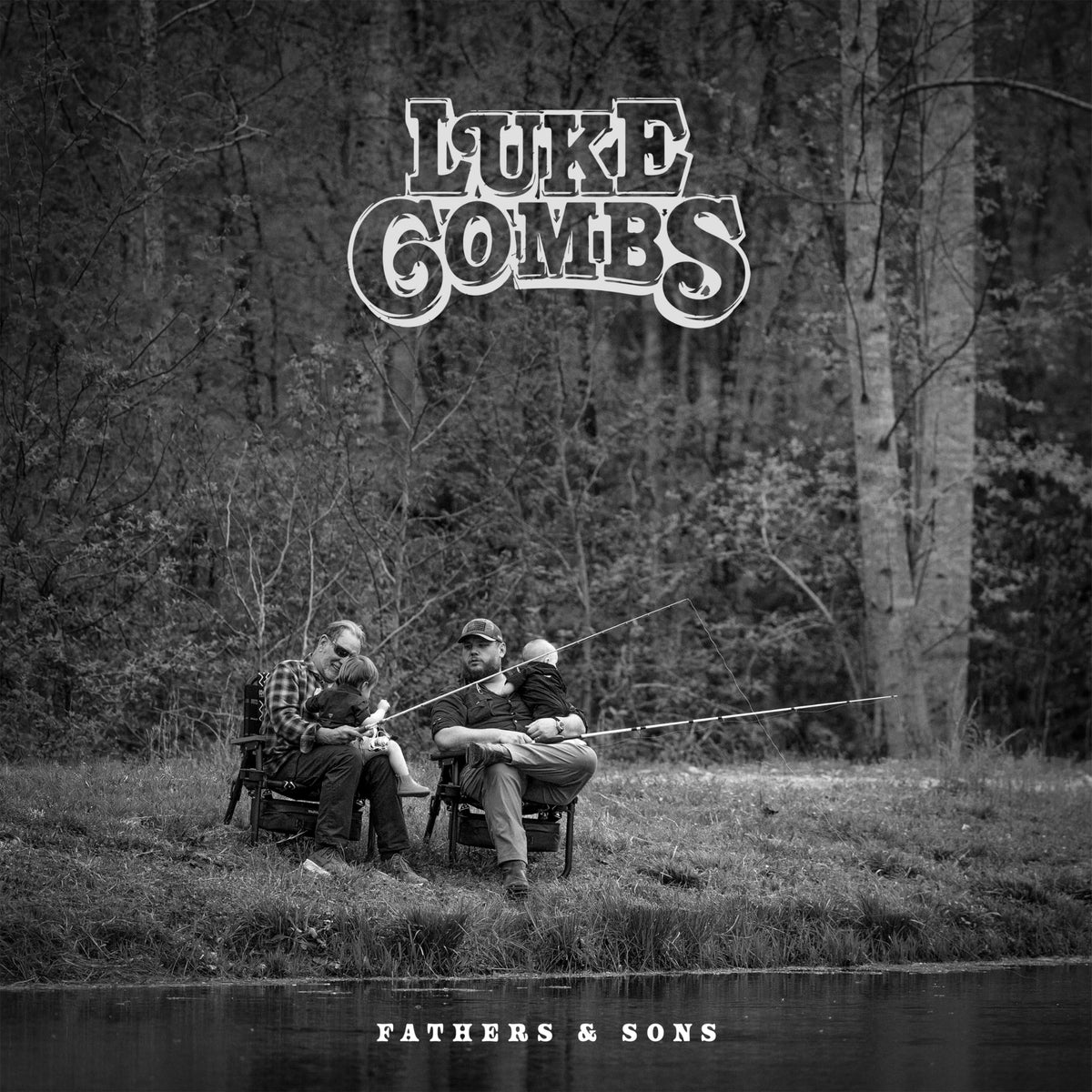 Luke Combs – Fathers & Sons vinyl record cover