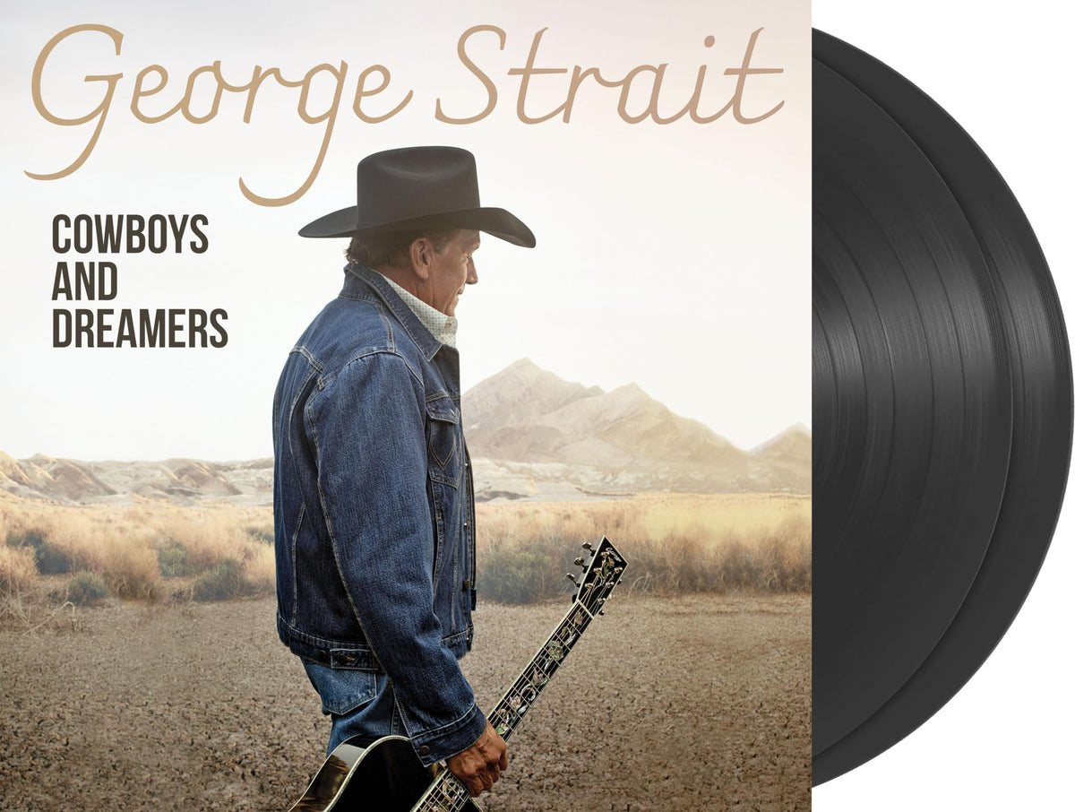 George Strait – Cowboys and Dreamers vinyl record cover