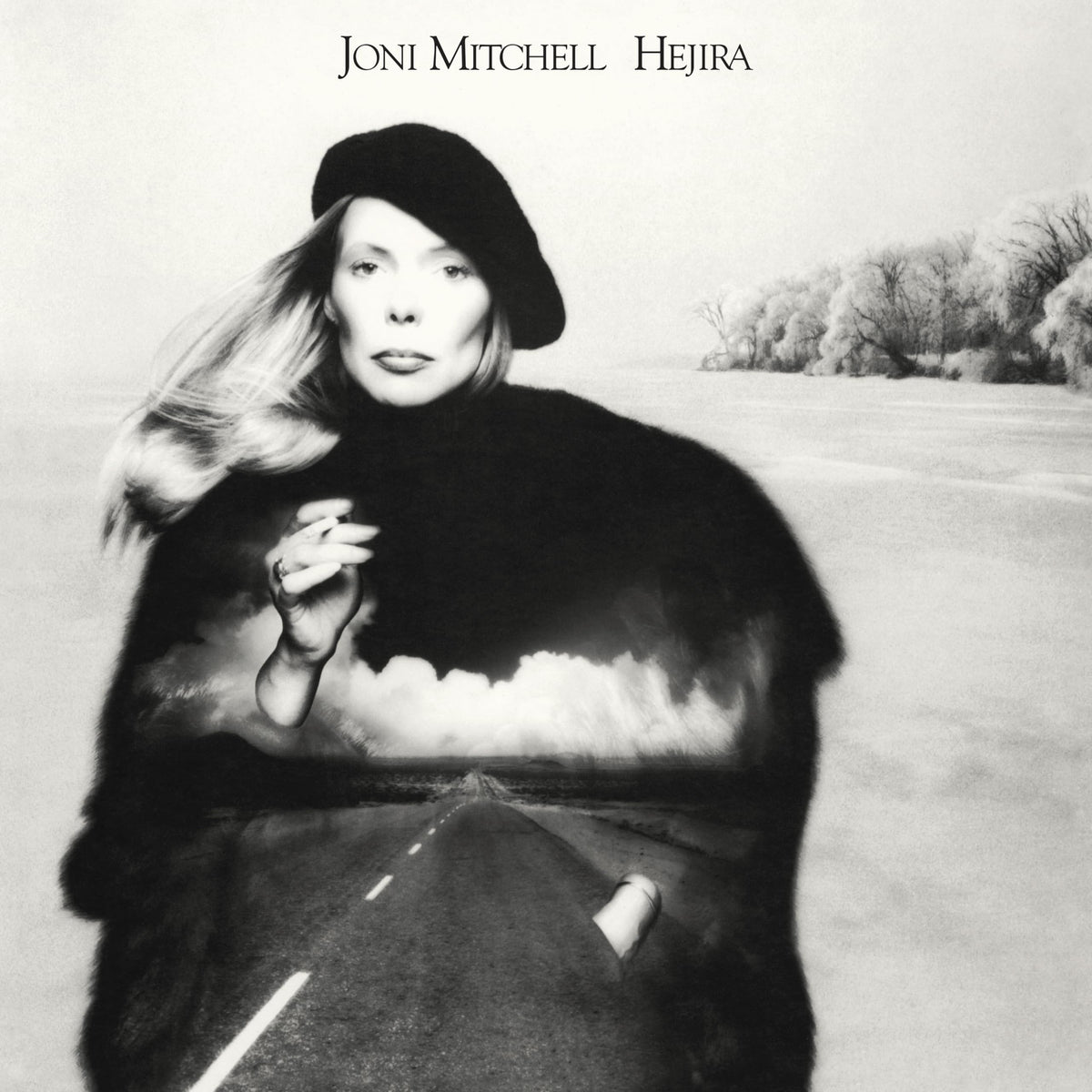 Joni Mitchell – Hejira vinyl record cover