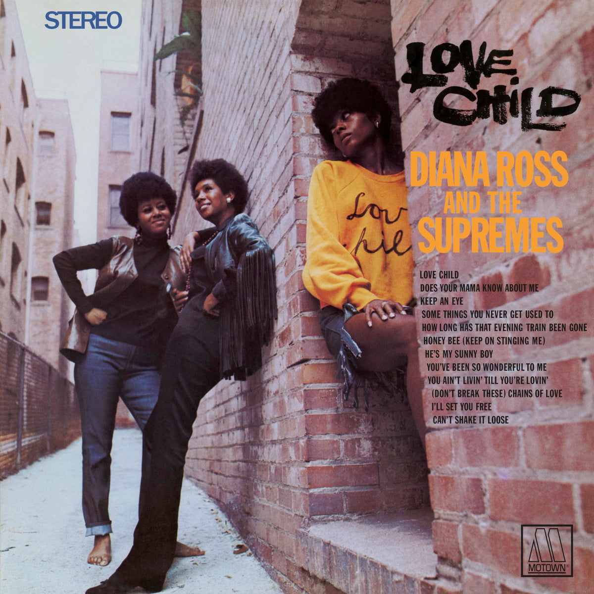 Diana Ross & The Supremes – Love Child vinyl record cover