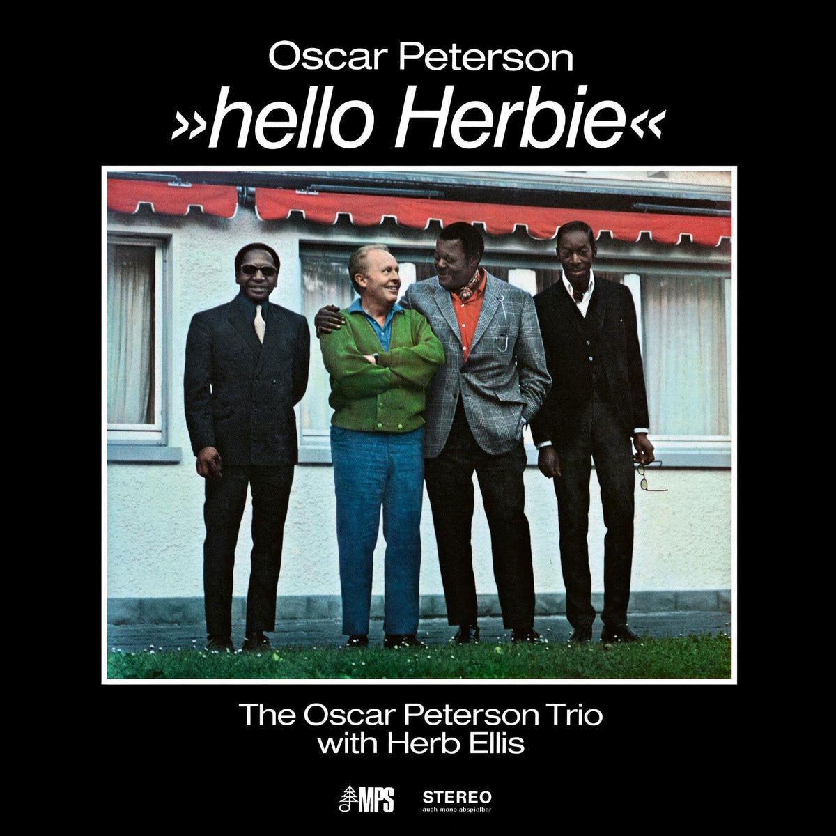 The Oscar Peterson Trio & Herb Ellis – Hello Herbie (LP) by Oscar Peterson Trio & Herb Ellis,The vinyl record cover