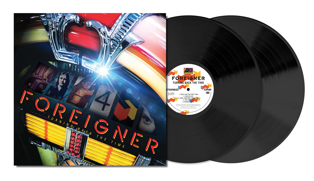 Foreigner – Turning Back the Time vinyl record cover