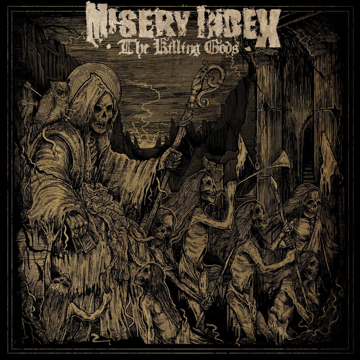 Misery Index – Killing Gods vinyl record cover
