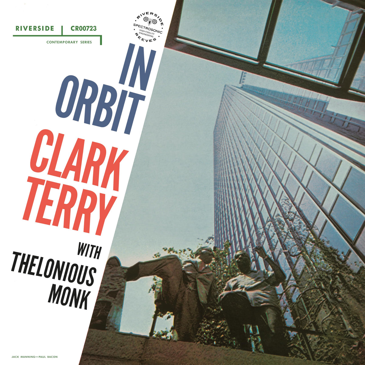 Clark Terry with Thelonious Monk – In Orbit vinyl record cover