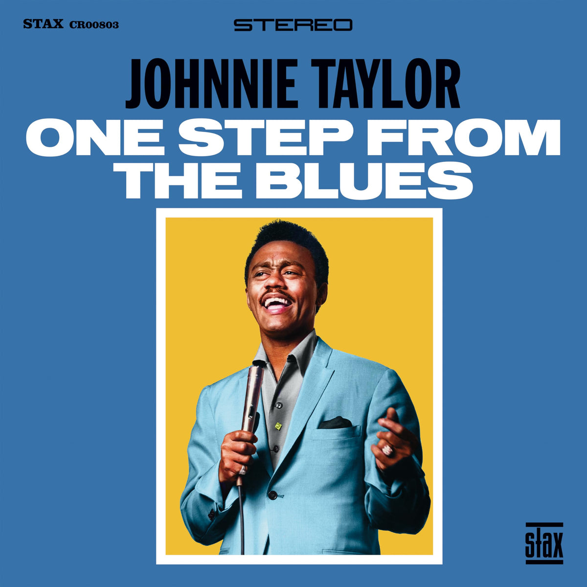 Johnnie Taylor – One Step from the Blues vinyl record cover
