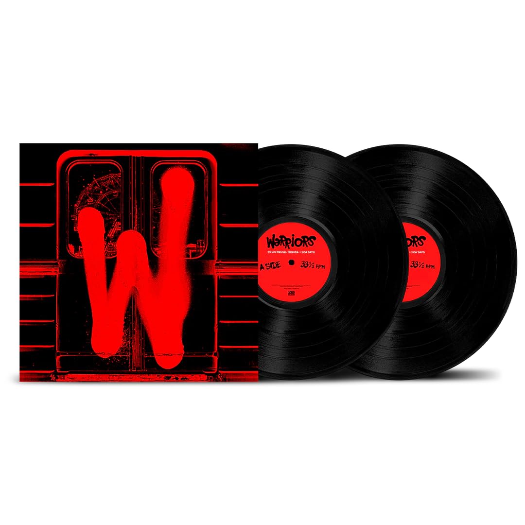 Lin-Manuel Miranda & Eisa Davis – Warriors vinyl record cover